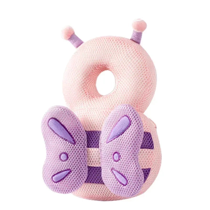 Little Explorer Head Protector: Adorable Safety for Every Wobbly Step!