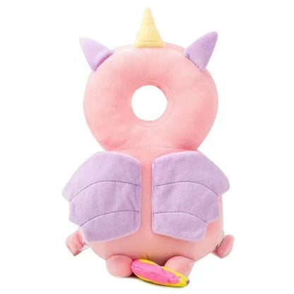 Little Explorer Head Protector: Adorable Safety for Every Wobbly Step!