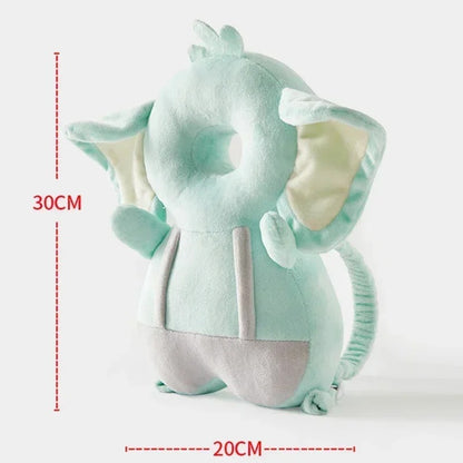 Little Explorer Head Protector: Adorable Safety for Every Wobbly Step!