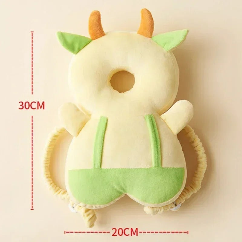 Little Explorer Head Protector: Adorable Safety for Every Wobbly Step!