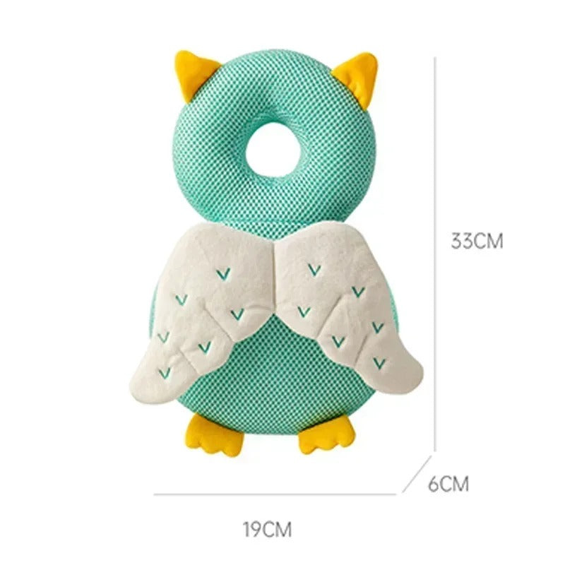 Little Explorer Head Protector: Adorable Safety for Every Wobbly Step!