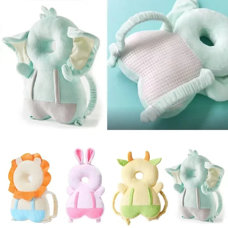 Little Explorer Head Protector: Adorable Safety for Every Wobbly Step!