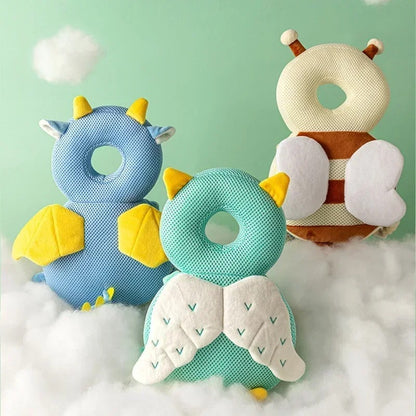 Little Explorer Head Protector: Adorable Safety for Every Wobbly Step!